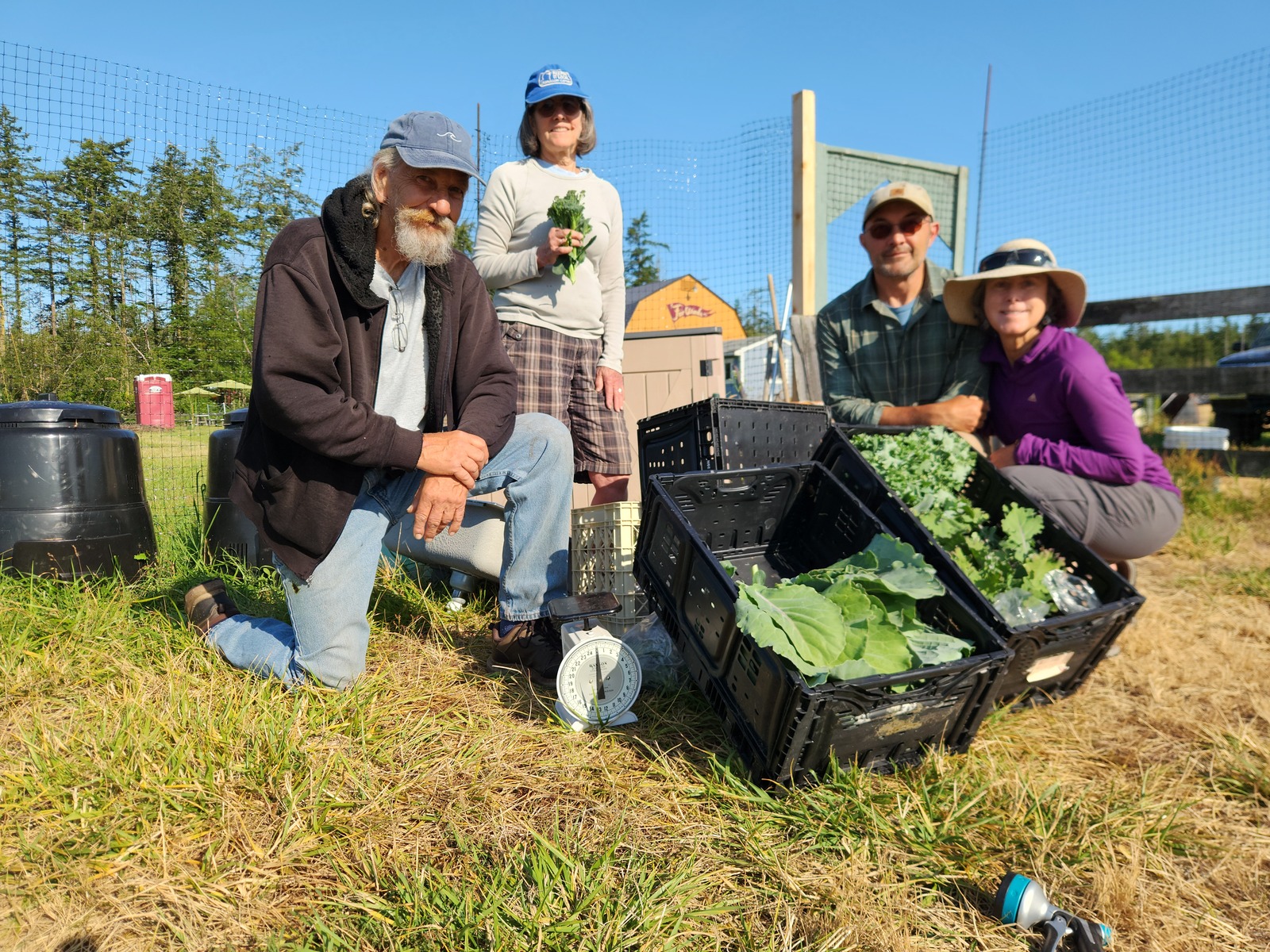 2024 crew and early harvest